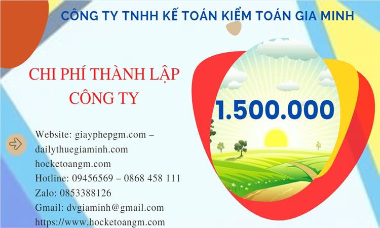Chi phí mở công ty mua bán ô tô - xe máy tại Hòa Bình