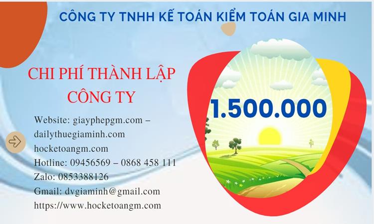 Chi phí mở công ty mua bán ô tô - xe máy tại Kon Tum