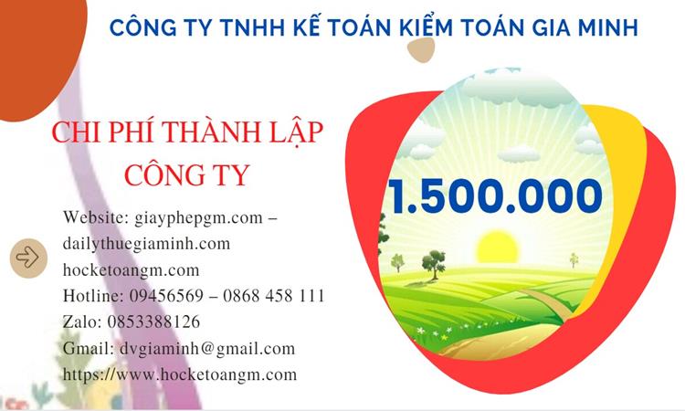 Chi phí mở công ty mua bán ô tô - xe máy tại Ninh Thuận
