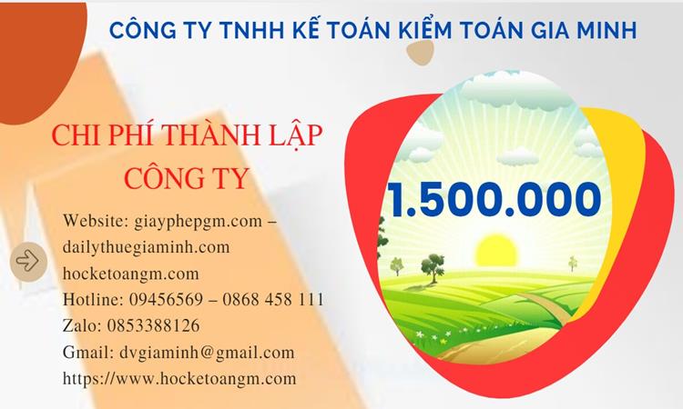 Chi phí mở công ty mua bán ô tô - xe máy tại Phú Yên