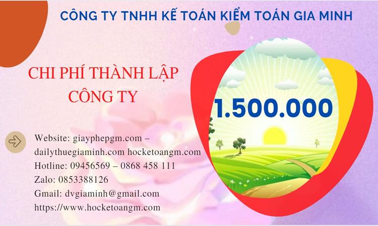 Chi phí mở công ty mua bán ô tô - xe máy tại Quận 9