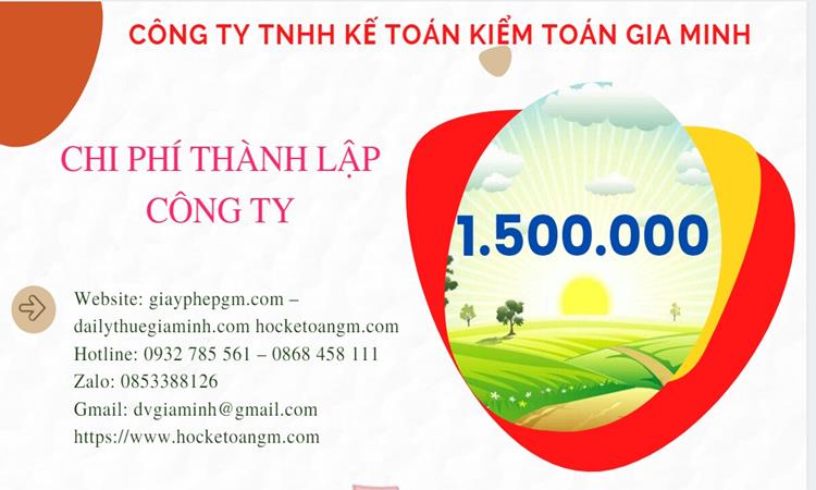 Chi phí mở công ty mua bán ô tô - xe máy tại Quận Cầu Giấy