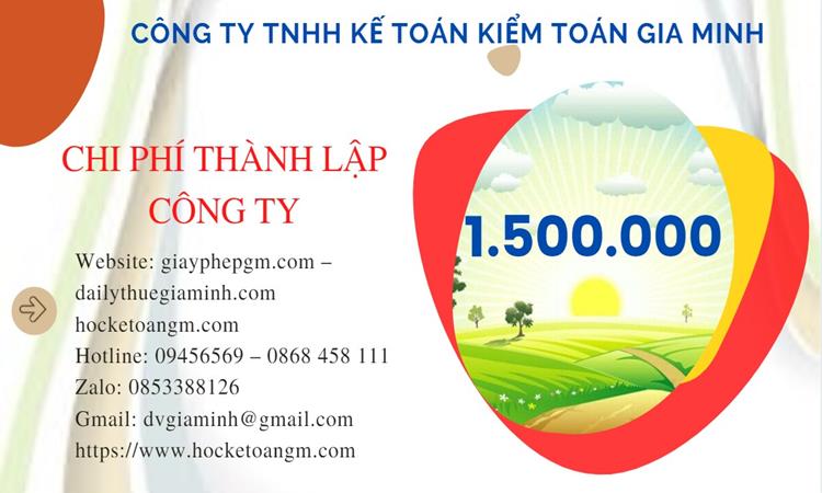 Chi phí mở công ty mua bán ô tô - xe máy tại Quảng Nam
