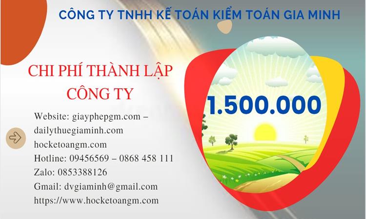 Chi phí mở công ty mua bán ô tô - xe máy tại Thành Phố Huế