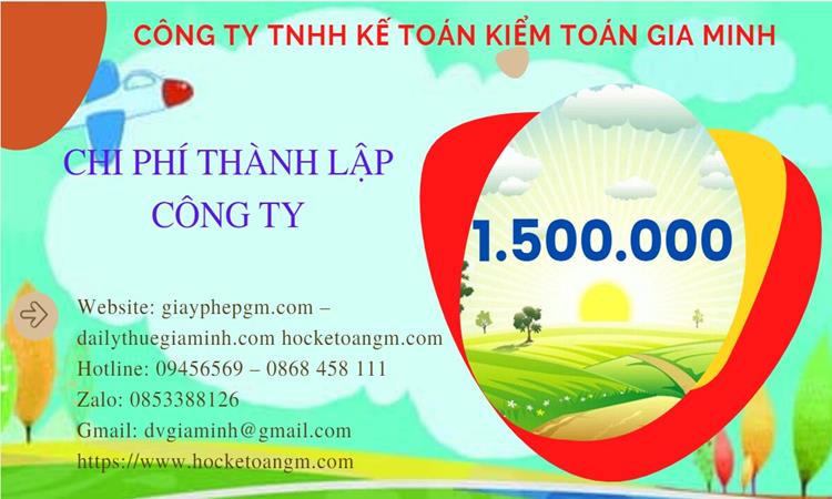 Chi phí mở công ty mua bán ô tô - xe máy tại Thị Xã Sơn Tây