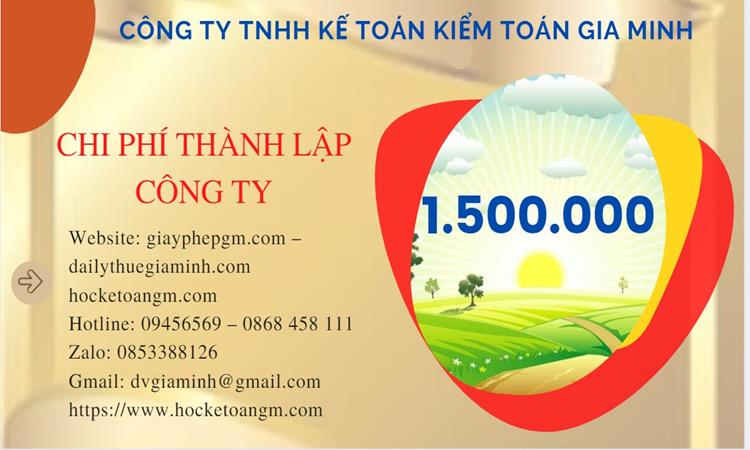 Chi phí mở công ty mua bán ô tô - xe máy tại Vũng Tàu