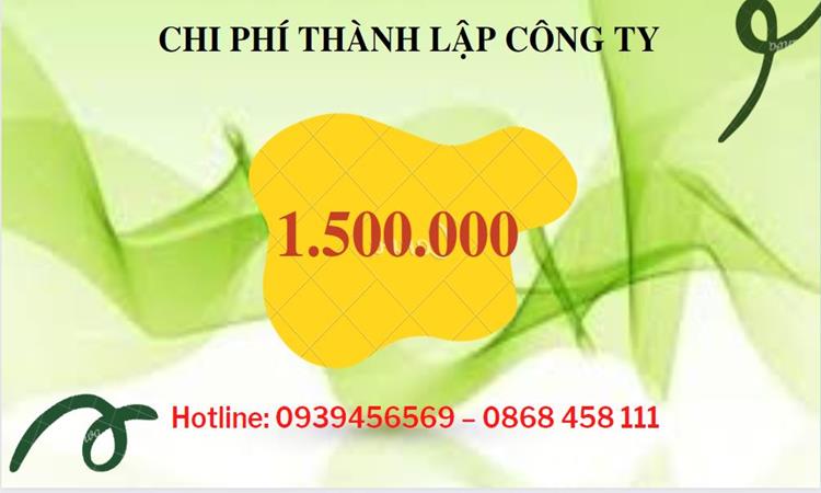 Chi phí mở công ty mua bán xe máy tại Huyện Tiên Lữ 