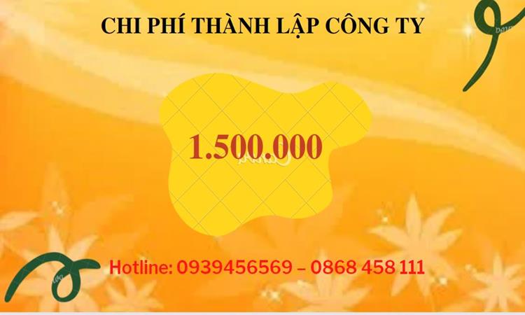 Chi phí mở công ty mua bán xe máy tại Quận 1 
