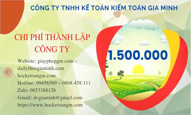 Chi phí mở công ty mua bán xe máy tại TPHCM 