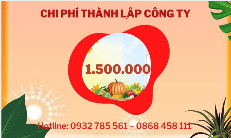Chi phí thành lập công ty đào tạo nghề tại Cà Mau