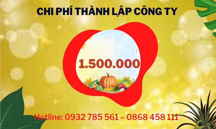 Chi phí thành lập công ty đào tạo nghề tại Huế