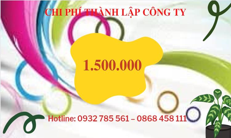 Chi phí thành lập công ty đào tạo nghề tại Huyện Lý Nhân