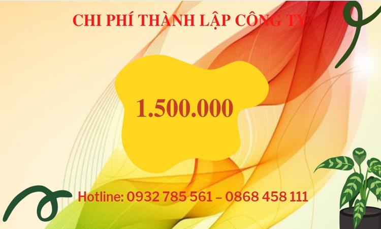 Chi phí thành lập công ty đào tạo nghề tại Huyện Văn Lâm