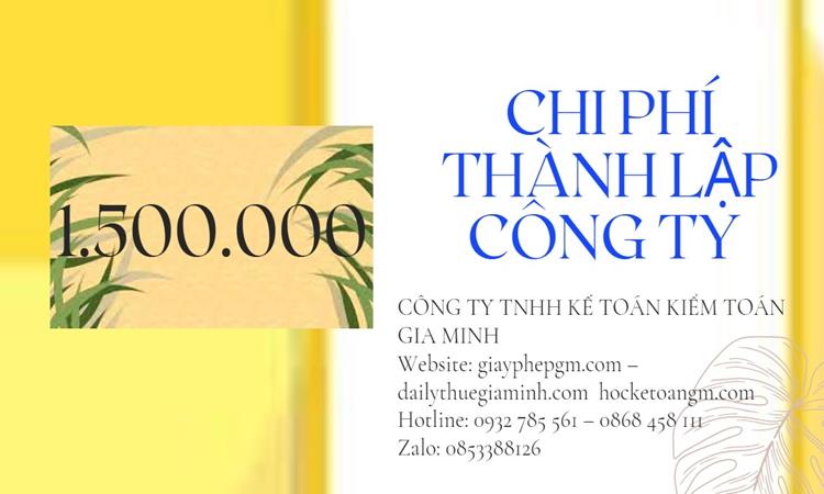 Chi phí thành lập công ty đào tạo nghề tại Quận Ninh Kiều 