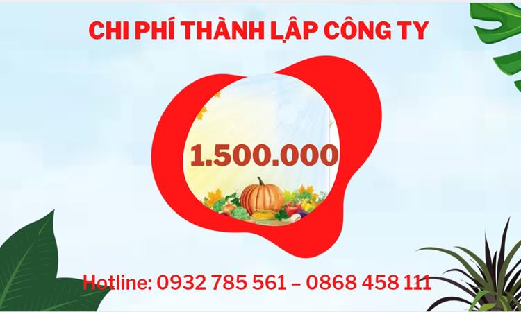Chi phí thành lập công ty đào tạo nghề tại Thị xã Duy Tiên
