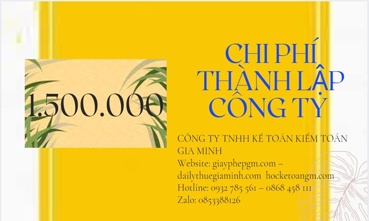 Chi phí thành lập công ty đào tạo nghề tại Thị xã Mỹ Hào