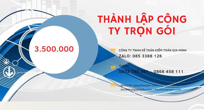 Chi phí thành lập công ty kinh doanh nhà hàng Bình Phước