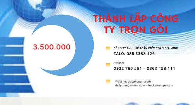 Chi phí thành lập công ty kinh doanh nhà hàng Cà Mau