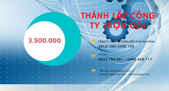 Chi phí thành lập công ty kinh doanh nhà hàng Cao Bằng