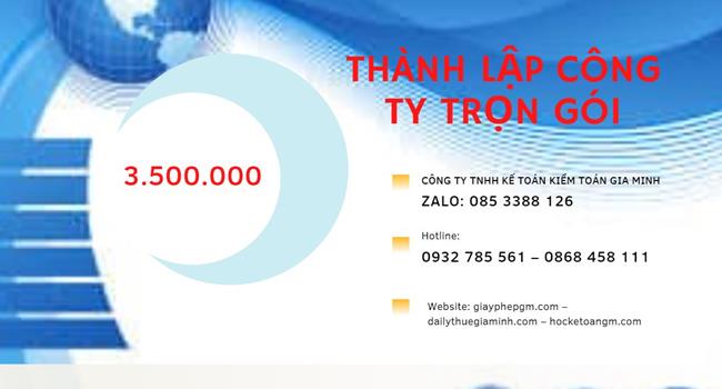 Chi phí thành lập công ty kinh doanh nhà hàng Đắk Lắk