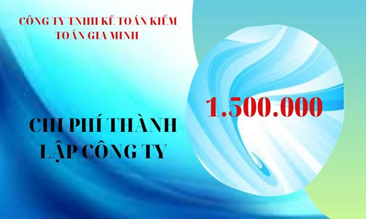 Chi phí thành lập công ty kinh doanh nhà hàng Huyện Ba vì