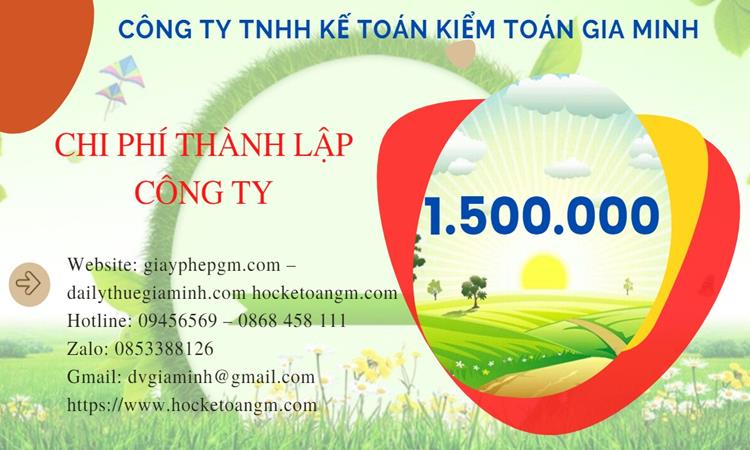 Chi phí thành lập công ty kinh doanh phế liệu tại Bình Định