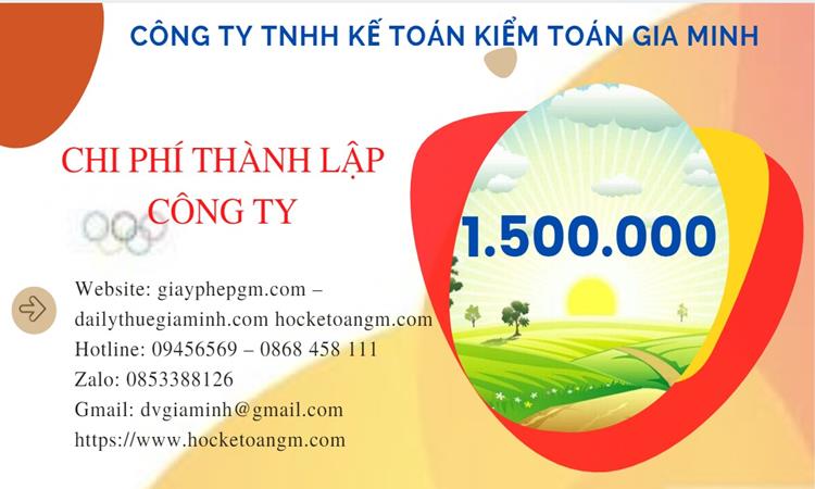Chi phí thành lập công ty kinh doanh phế liệu tại Huyện Ân Thi