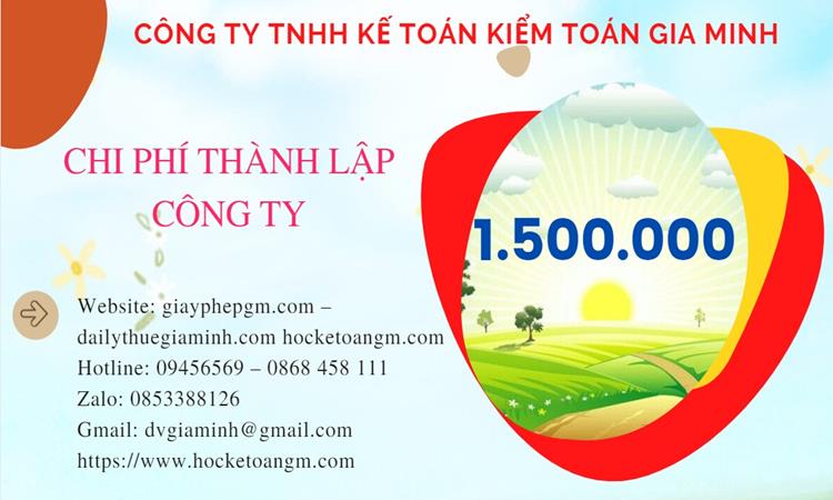 Chi phí thành lập công ty kinh doanh phế liệu tại Huyện Củ Chi
