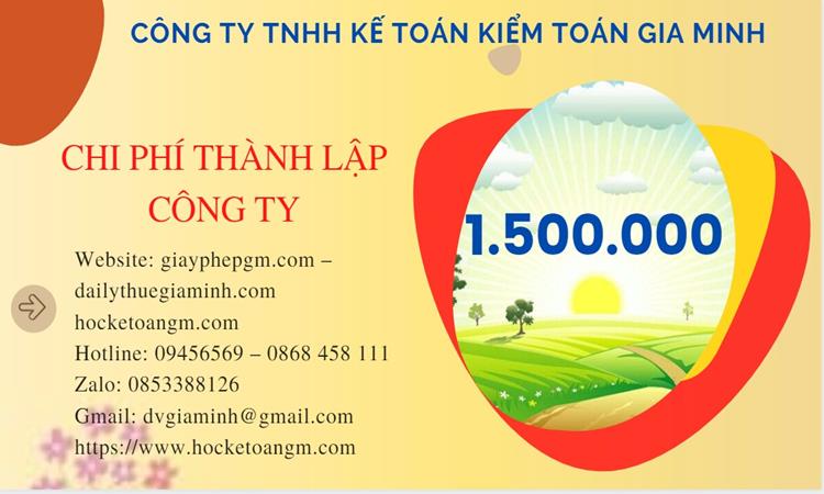 Chi phí thành lập công ty kinh doanh phế liệu tại Huyện Kim Bảng