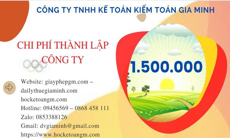 Chi phí thành lập công ty kinh doanh phế liệu tại Huyện Kim Động