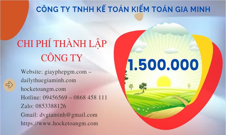 Chi phí thành lập công ty kinh doanh phế liệu tại Huyện Lý Nhân