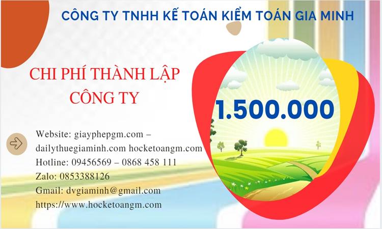 Chi phí thành lập công ty kinh doanh phế liệu tại Huyện Phong Điền