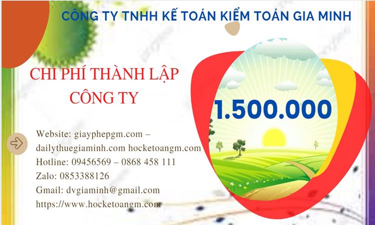 Chi phí thành lập công ty kinh doanh phế liệu tại Huyện Phúc Thọ