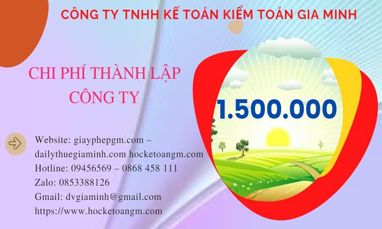 Chi phí thành lập công ty kinh doanh phế liệu tại Huyện Từ Liêm