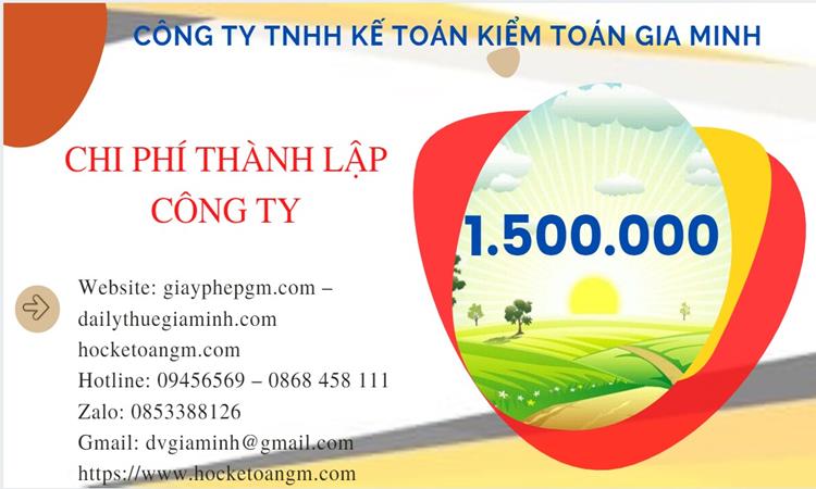 Chi phí thành lập công ty kinh doanh phế liệu tại Huyện Văn Lâm