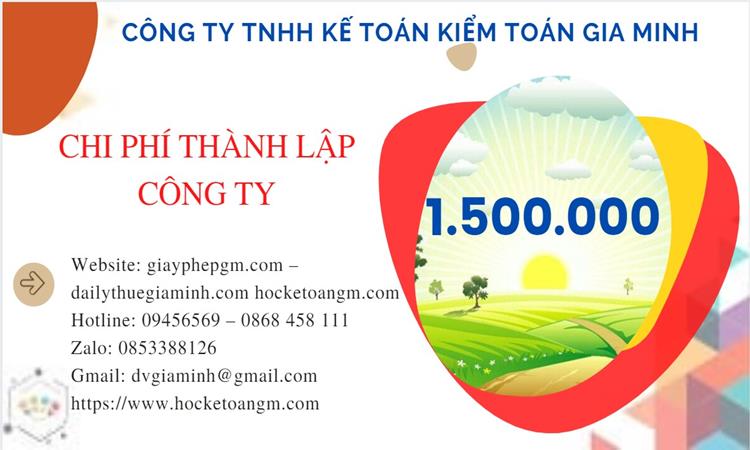 Chi phí thành lập công ty kinh doanh phế liệu tại Quảng Bình