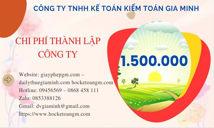 Chi phí thành lập công ty kinh doanh phế liệu tại Thanh Hóa