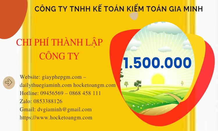 Chi phí thành lập công ty kinh doanh phế liệu tại Thành Phố Hồ Chí Minh