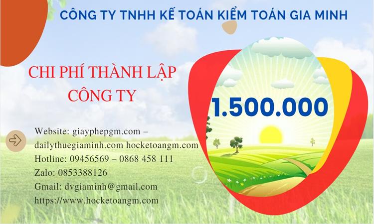 Chi phí thành lập công ty kinh doanh phế liệu tại Thừa Thiên Huế
