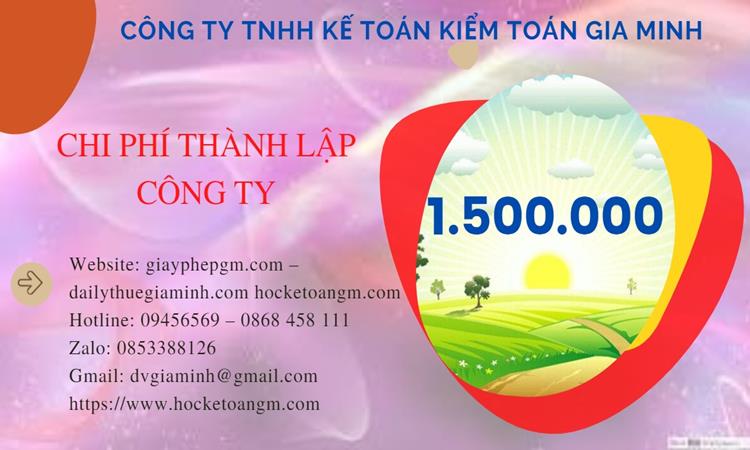 Chi phí thành lập công ty kinh doanh phế liệu tại Vĩnh Long