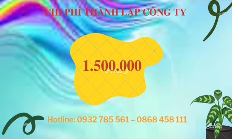 Chi phí thành lập công ty mỹ phẩm tại Huyện Cần Giờ