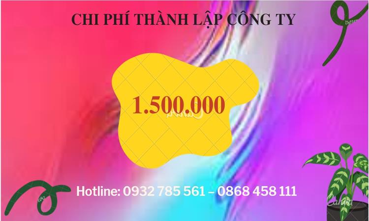 Chi phí thành lập công ty mỹ phẩm tại Quận 1