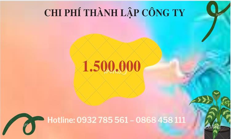 Chi phí thành lập công ty mỹ phẩm tại Quận 5