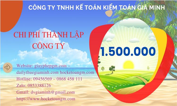 Chi phí thành lập công ty mỹ phẩm tại Quận Hoàn Kiếm