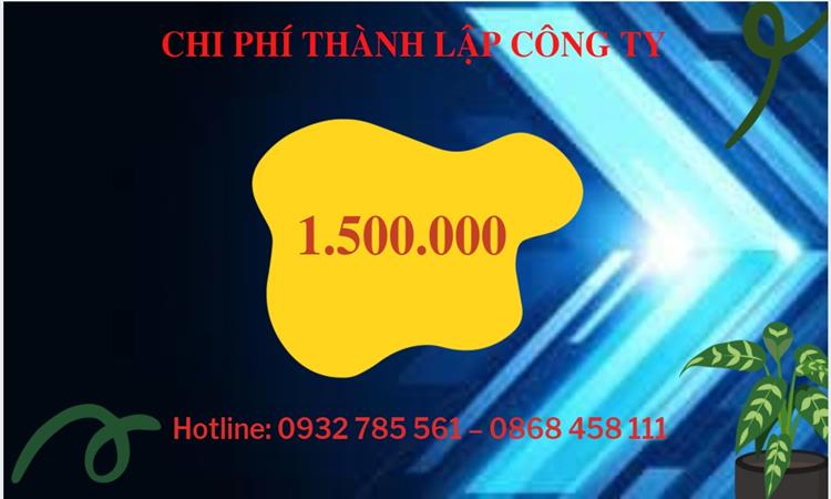 Chi phí thành lập công ty nông lâm thủy hải sản tại Bình Thuận
