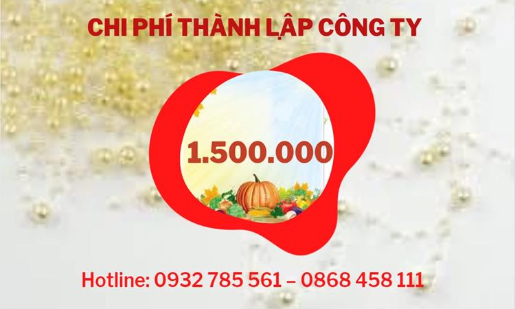 Chi phí thành lập công ty nông lâm thủy hải sản tại Hải Dương
