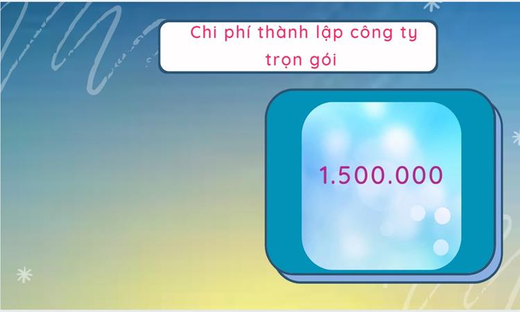 Chi phí thành lập công ty nông lâm thủy hải sản tại Huyện Cờ Đỏ