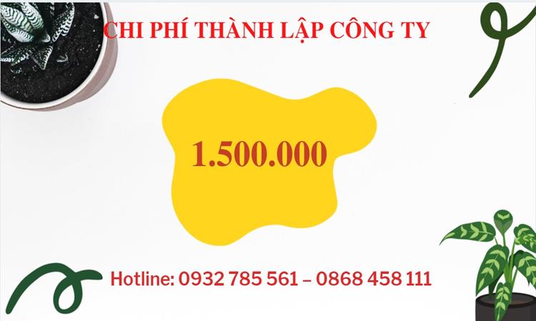 Chi phí thành lập công ty nông lâm thủy hải sản tại Huyện Phong Điền
