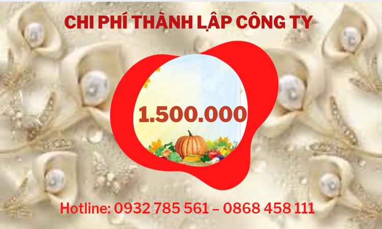 Chi phí Thành lập công ty kinh doanh nông lâm thủy hải sản tại Kon Tum