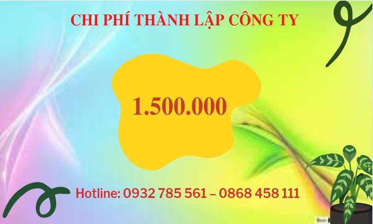 Chi phí thành lập công ty nông lâm thủy hải sản tại Nam Định